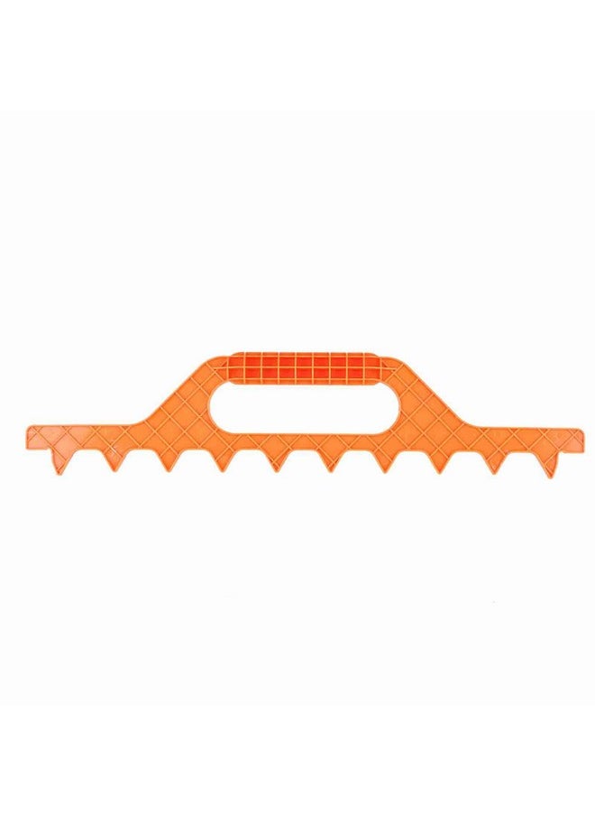 7/8/9 Frame Hive Spacer For Spacing Bee Frames, Bee Hive Frame Spcing Tool For Spacing 8 Frames In A 10 Frame Sized Box, Beekeeping Equipment(Orange 9 Frame)