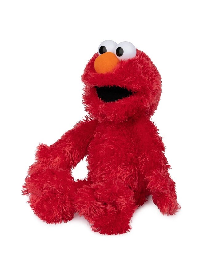 Sesame Street Official Elmo Muppet Plush, Premium Plush Toy For Ages 1 & Up, Red, 13”