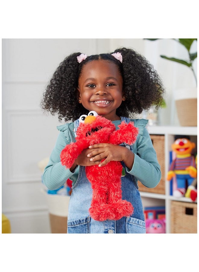 Sesame Street Official Elmo Muppet Plush, Premium Plush Toy For Ages 1 & Up, Red, 13”