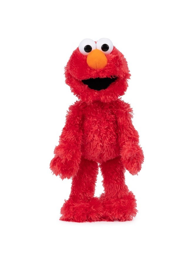 Sesame Street Official Elmo Muppet Plush, Premium Plush Toy For Ages 1 & Up, Red, 13”