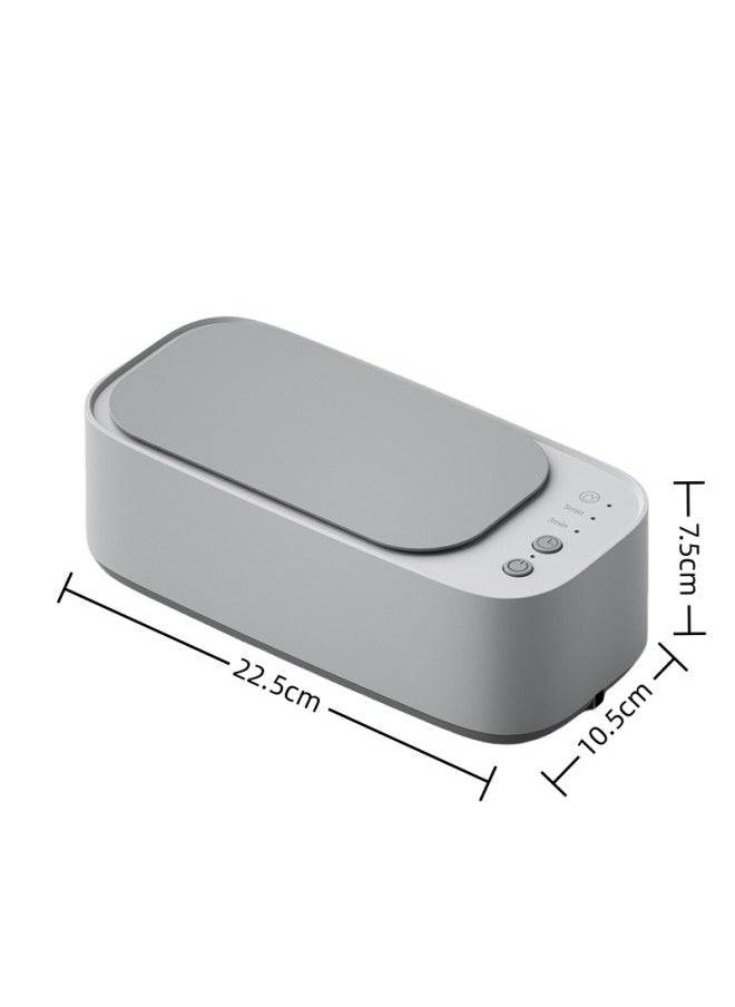 Chargeable Ultrasonic Cleaning Machine, Capacity Of 500ml,Three Adjustable Frequencies Of 30khz, 45khz, And 60khz.Timed For 3 Minutes And 5 Minutes.Professional One Touch Ultrasonic Cleaning Machine