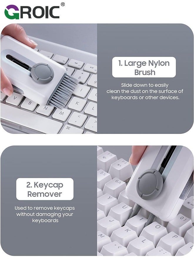 Laptop Screen Keyboard Cleaner Kit for Computer Macbook Airpod Phone iPhone Pro, Multifunctional Cleaning kit, Electronic Earbud Pen Brush Tool iPad, iPod, Headphone, Tablet,TV Camera Len