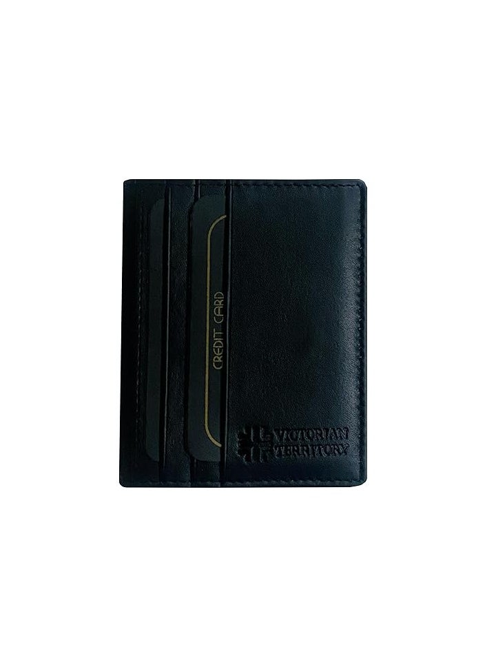 Victorian Territory Leather Credit Card Wallet