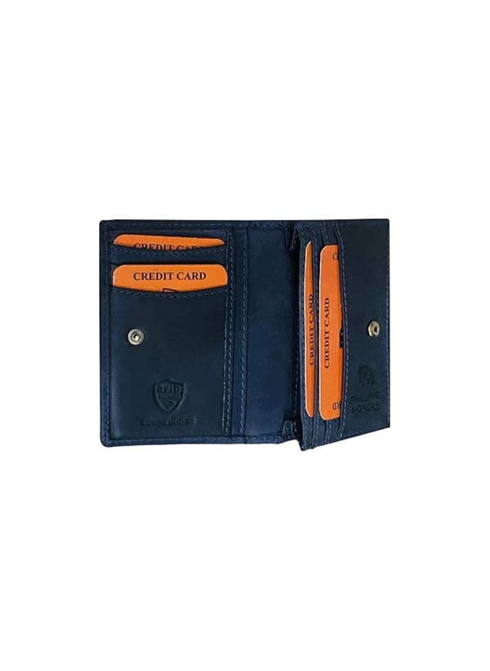 philippe morgan RFID leather card holder