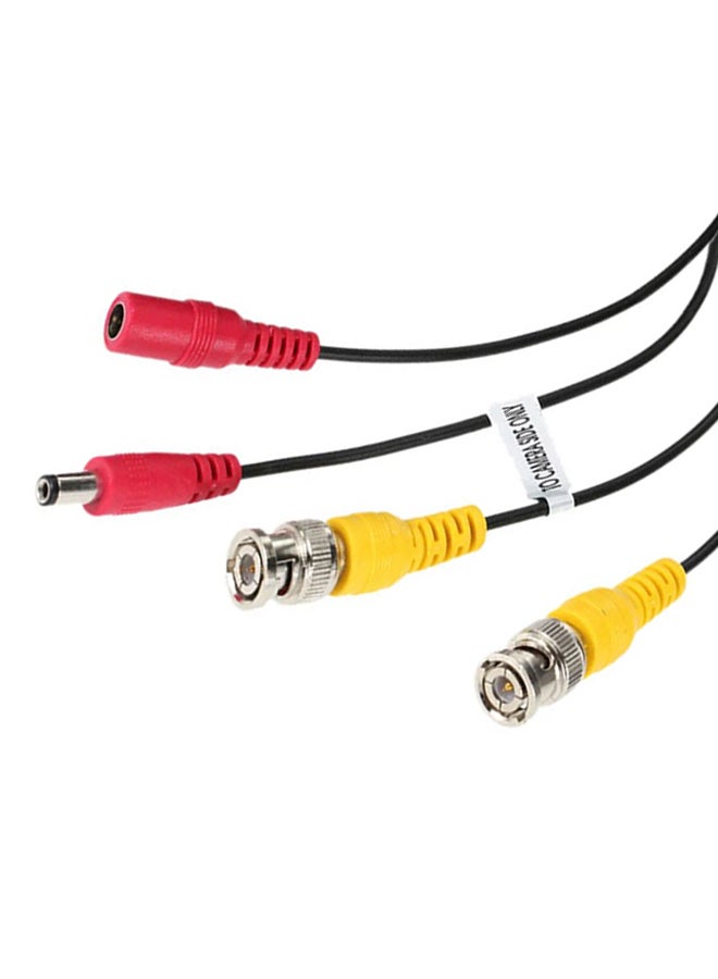 CCTV Coaxial BNC Cable Black