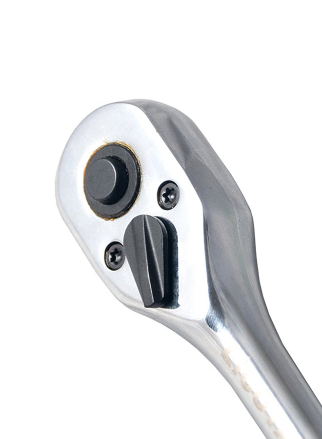 Ratchet Handle Lever Type Silver 18.4X3X3.5cm