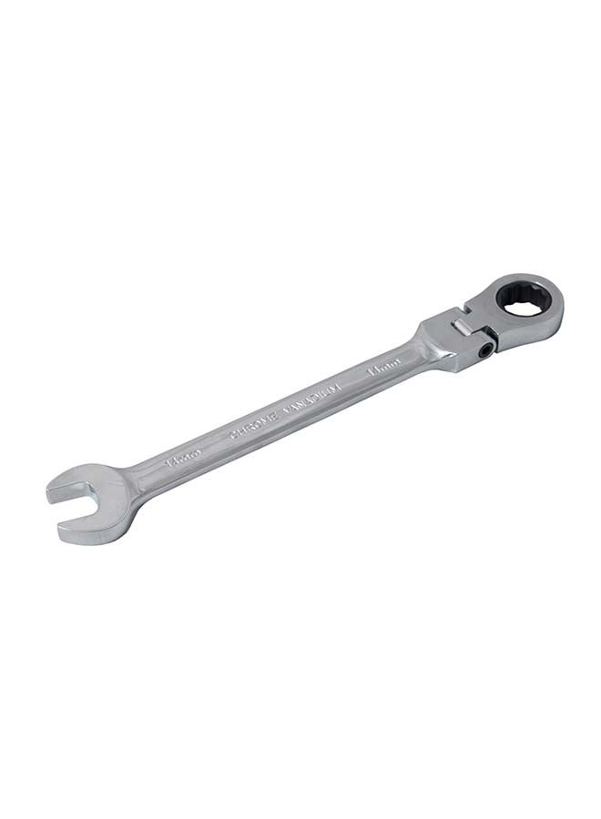 72-Teeth Combination Ratchet Wrench Silver 19x2.7x1cm