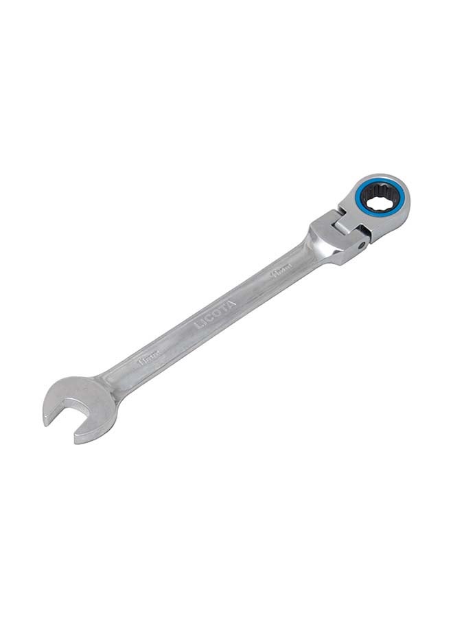 Combination 72-Teeth Ratchet Wrench Silver 17.4x2.4x1cm