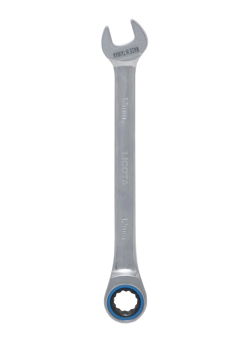 Ratchet Combination Wrench Silver/Blue/Black