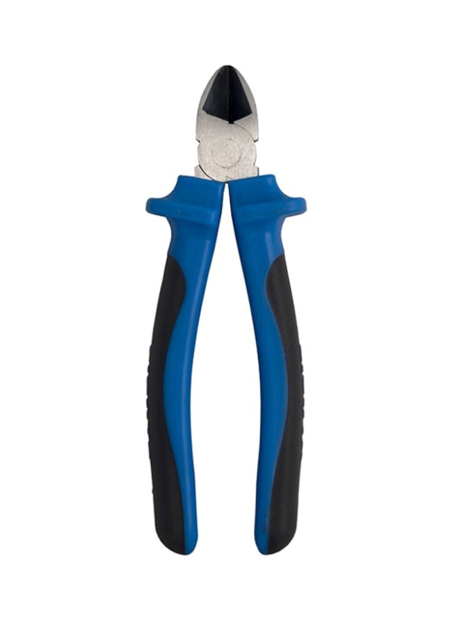 Diagonal Cutting Pliers Blue/Black/Silver 180mm