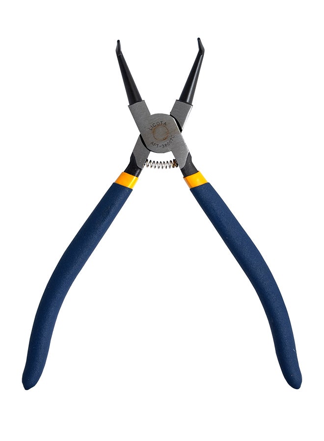 Circlip Pliers Internal Bent Blue 24.2X7.1X2cm