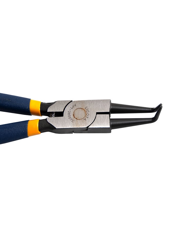 Circlip Pliers Internal Bent Blue 24.2X7.1X2cm