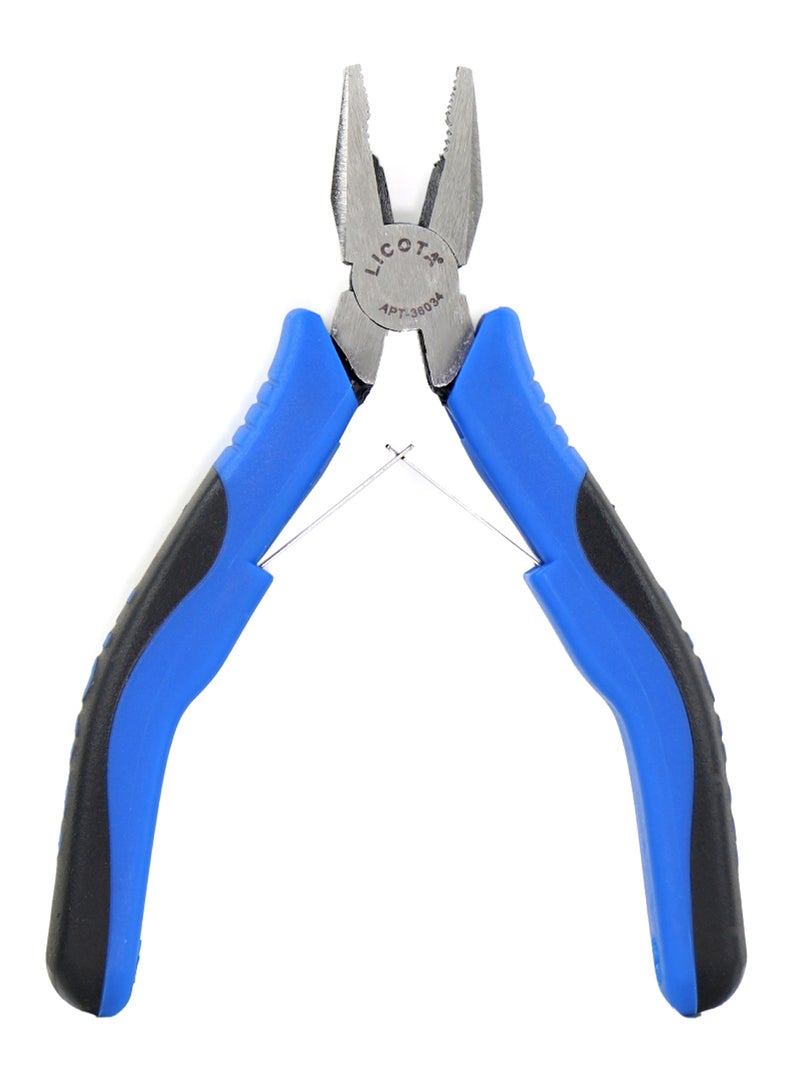 Mini Combination Plier Black/Blue/Silver