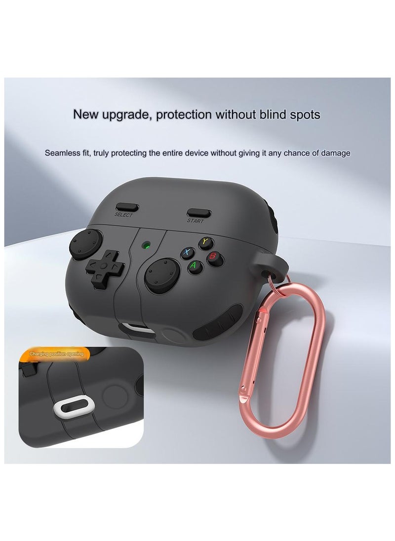 Liquid Silicone Protective Case for Samsung Galaxy Buds3, Buds3 Pro Gaming Headphones