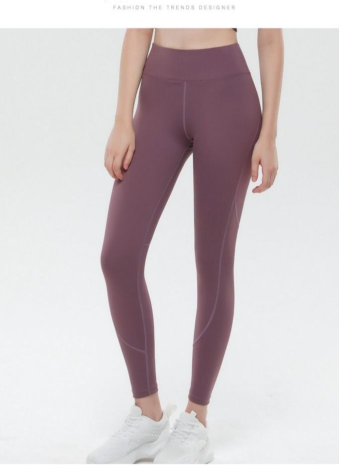 Solid Stretch Yogo Pants Pink