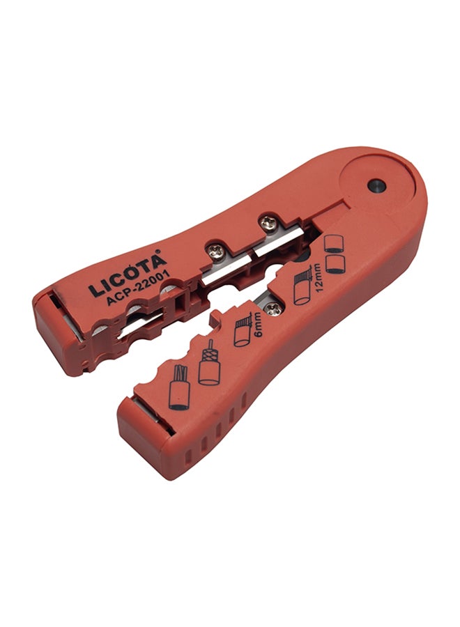 Utility Wire Stripper Brown 21x7.5x2.5cm