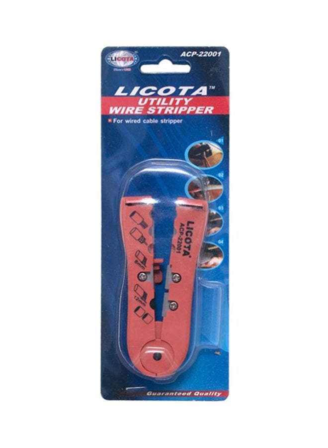 Utility Wire Stripper Brown 21x7.5x2.5cm