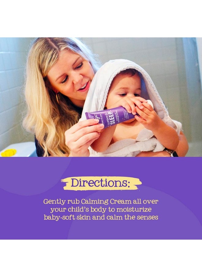 Baby Lotion - Slumber & Sleep Calming Cream For Babies & Toddlers - Relaxing & Moisturizing With 100% Pure & Natural Essential Oil Blend - Lavender And Chamomile Oil