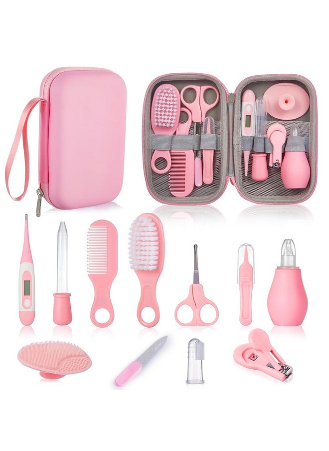 Rooming And Health Kit, Lictin Nursery Care Kit, Newborn Safety Health Care Set With Hair Brush,Comb,Nail Clippers And More For Newborn Infant Toddlers Baby Girls