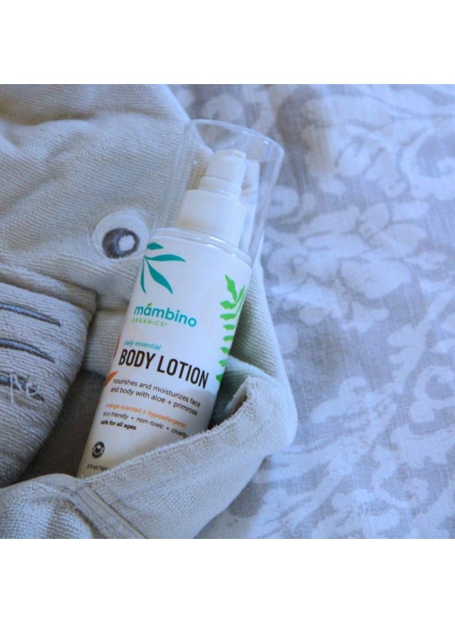 Daily Essential Face And Body Lotion, Coconut + Primrose, 5 Fluid Ounces