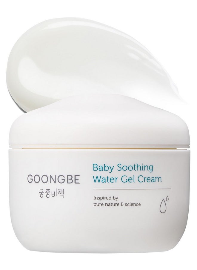 Baby Soothing Water Gel Cream - Korean Baby Cooling & Moisturizing Relief For Baby'S Sensitive Skin - Dermatologically Tested - Quick Soothing For Face And Body, 3.38 Fl.Oz.