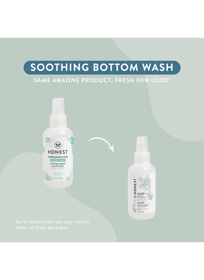 Soothing Baby Bottom Wash | Gently Cleanses + Refreshes | Naturally Derived, Non-Irritating, Made With Aloe | 5 Fl Oz