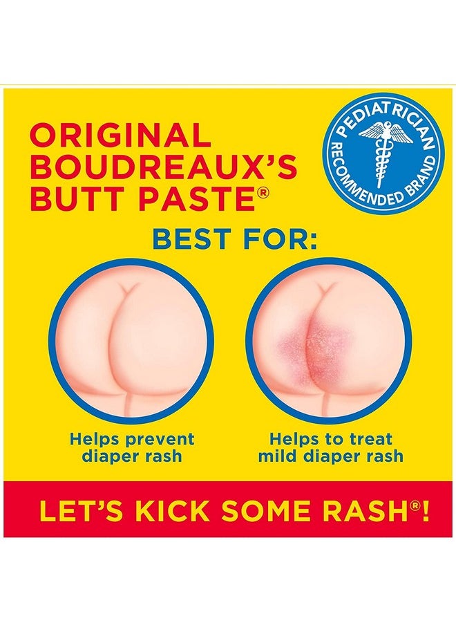 Boudreaux'S Boudreaux'S Butt Paste, Diaper Rash Ointment, Tube 4 Oz (Quantity Of 3)