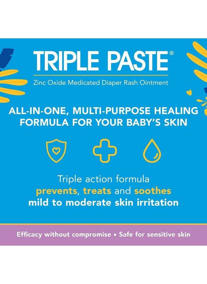 Multi-Purpose Baby Healing Ointment - 2 Oz Tube - Diaper Rash Cream And Skin Protectant For Hands, Face & Bottom Treats, Soothes & Prevents With Zinc Oxide (Packaging May Vary)