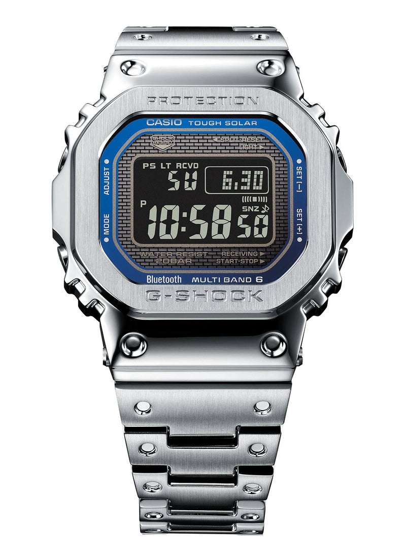 Digital Bluetooth Stainless Steel Watch GMW-B5000D-2