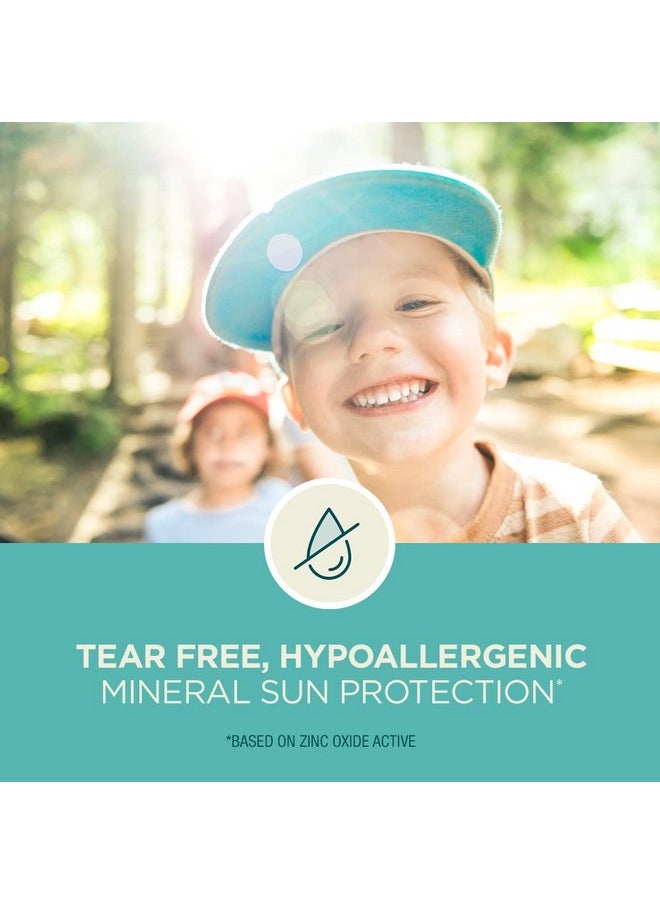 Pure And Simple Kids Mineral Sunscreen Pack, Hypoallergenic, Tear Free Sunscreen For Kids, Sunscreen Spray Spf 50, 5 Oz Can + Sunscreen Stick Spf 50, 0.49 Oz, Holiday Gifts For Parents