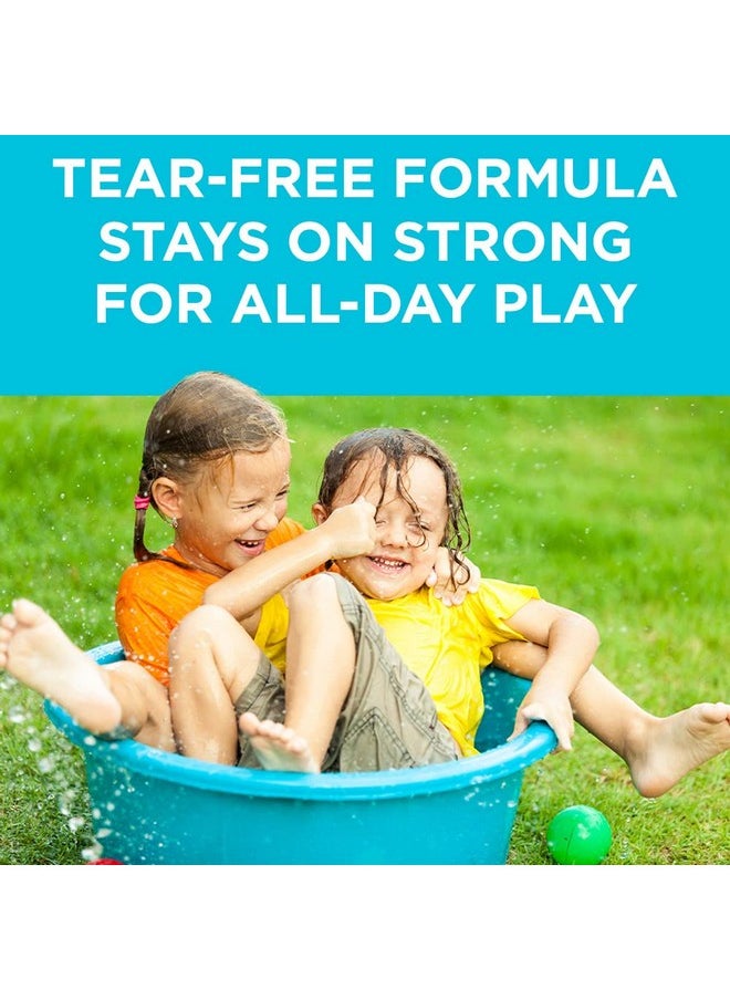 Kids Roll On Sunscreen Lotion Spf 50, Kids Sunscreen With Blue Color, Tear Free Sunscreen With Zinc Oxide Sun Protection, 2.5 Fl Oz Tube