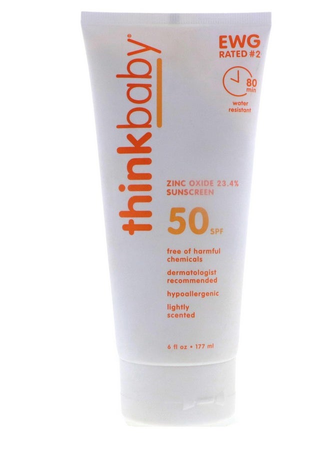 Sunscreen - Safe - Baby - Spf 50 Plus - 6 Oz