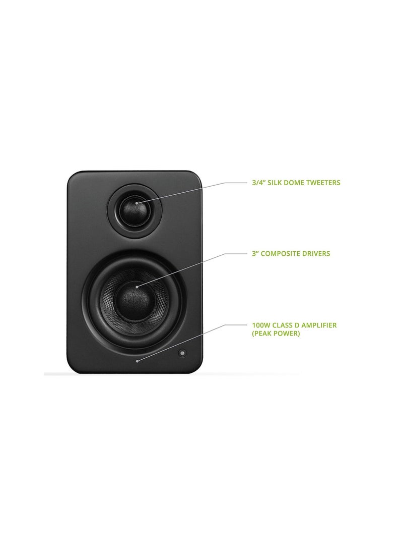 Kanto YU2 PC Gaming Desktop Speakers | 3