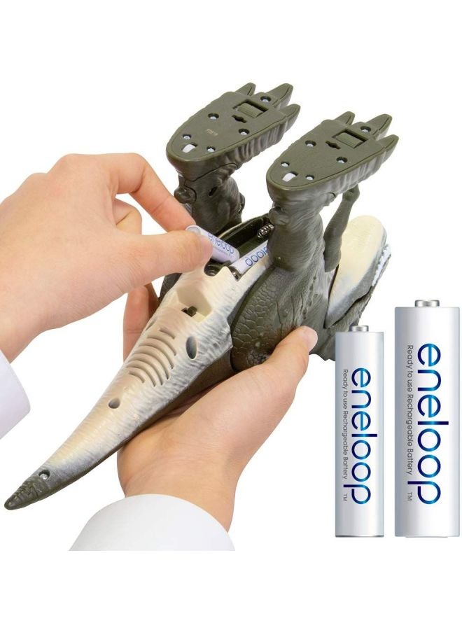 2-Piece Eneloop AAA Batteries White