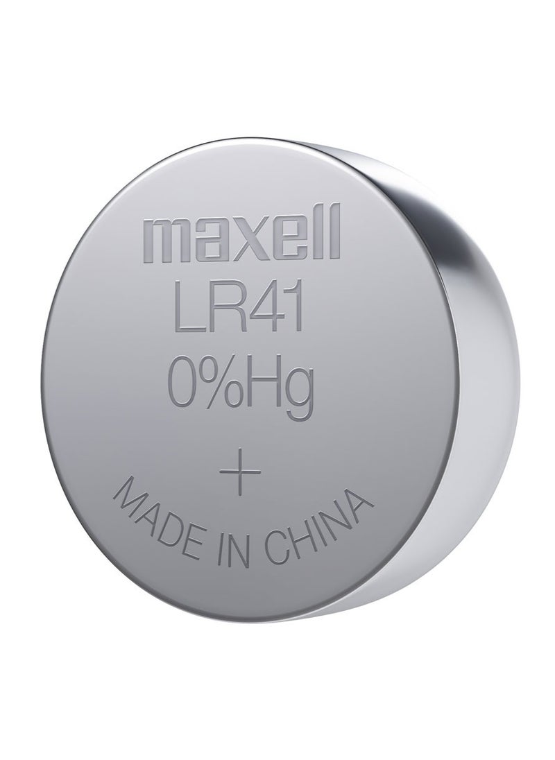 20-Pieces Maxell AG3 LR41 (192) Alkaline 1.5V Batteries