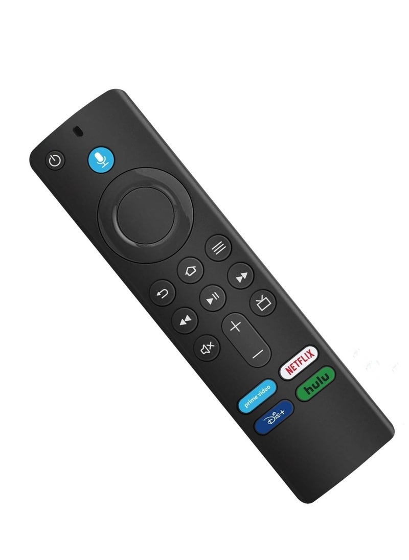 Replacement Voice Remote Control Compatible with Fire TV Smart TVs (1st, 2nd, 3rd Gen), Fire TV Stick 4K (1st, 2nd Gen), Smart TVs (2nd, 3rd Gen, 4K) WITH BATTERY