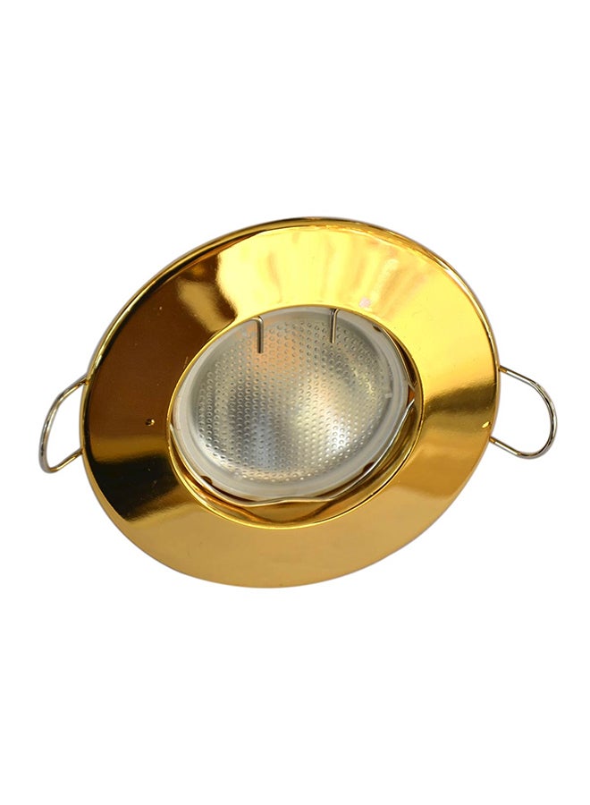 Round Fixed Spot Light Chrome 8x8centimeter