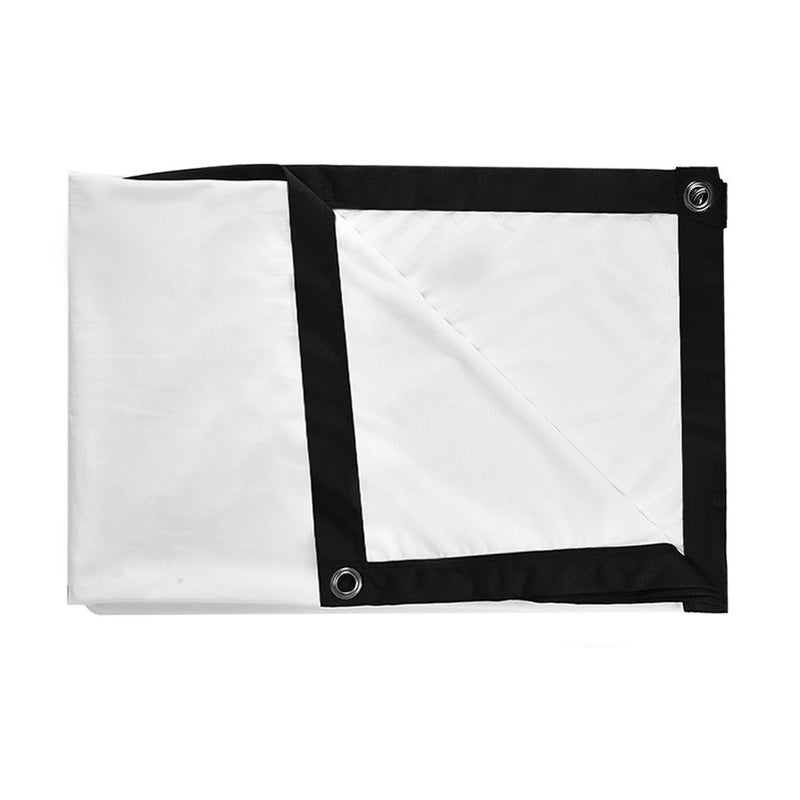 Portable Foldable Anti-Crease 16:9 HD Projector Screen LU-V5-359 White/Black