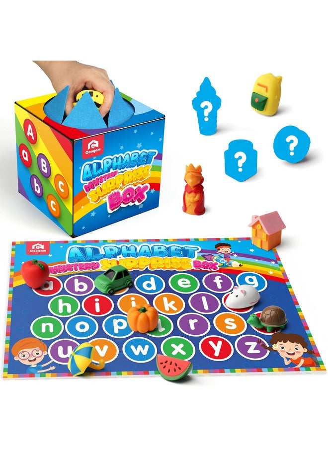 Mystery Surprise Box, Fine Motor Letter Matching And Sorting Game, 26Pcs Alphabet Educational Montessori Learning Toy Gift For Preschool Kindergarten 3 4 5 Year Old