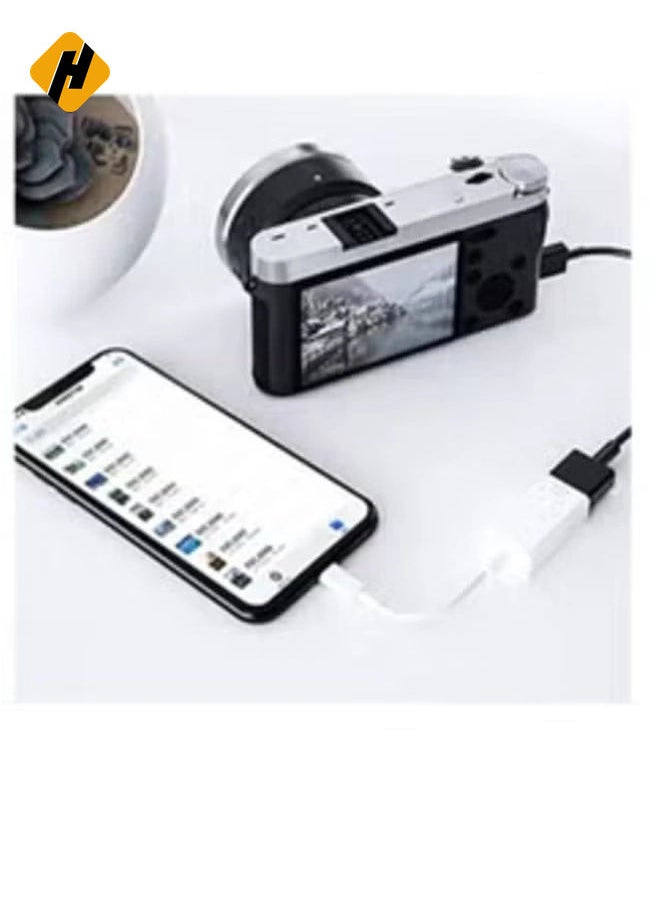 GS10 OTG to Lightning Adapter – Efficient Data Transfer and USB Connectivity for iOS Devices