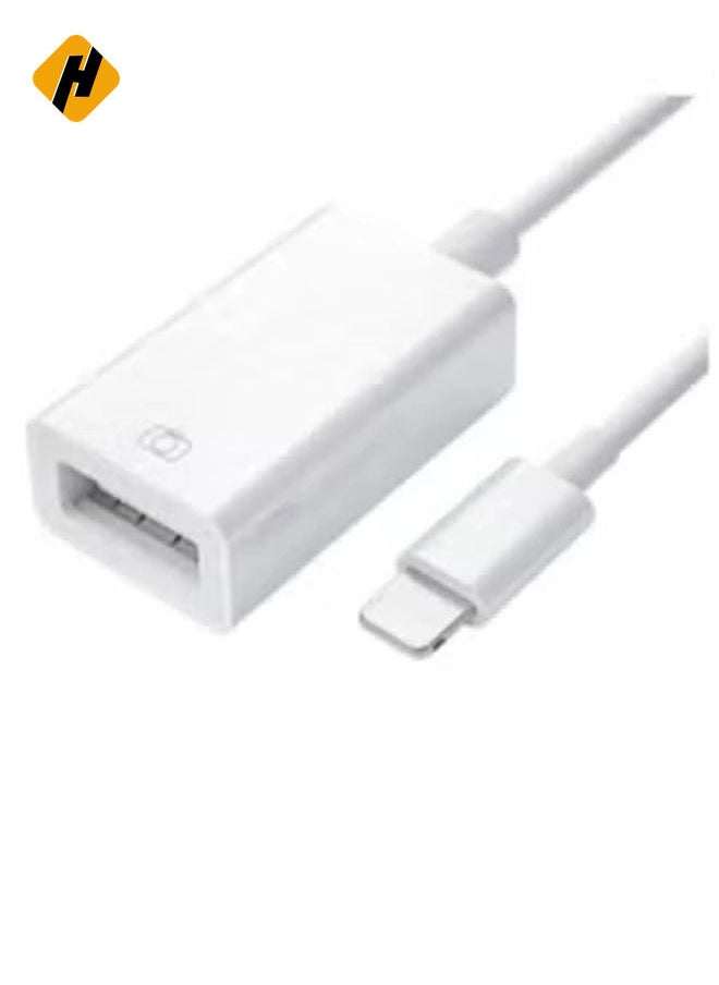 GS10 OTG to Lightning Adapter – Efficient Data Transfer and USB Connectivity for iOS Devices