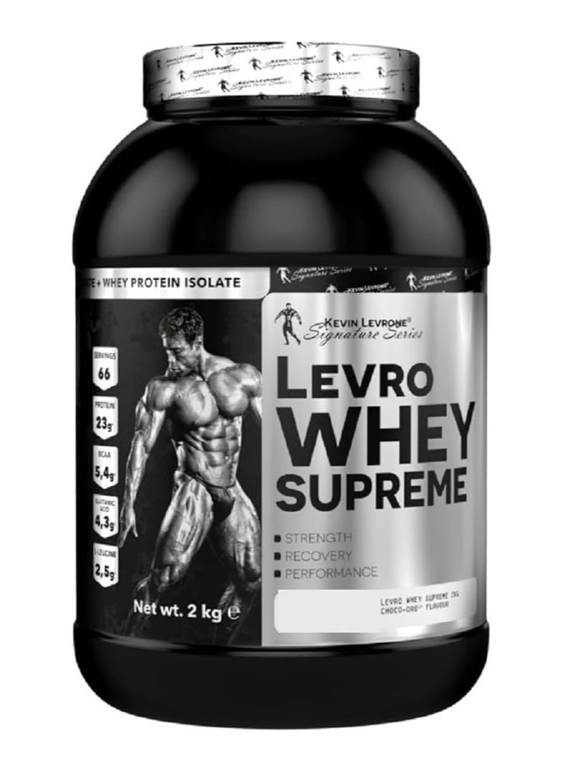 Levro Whey Supreme, Vanilla Flavour, 2kg