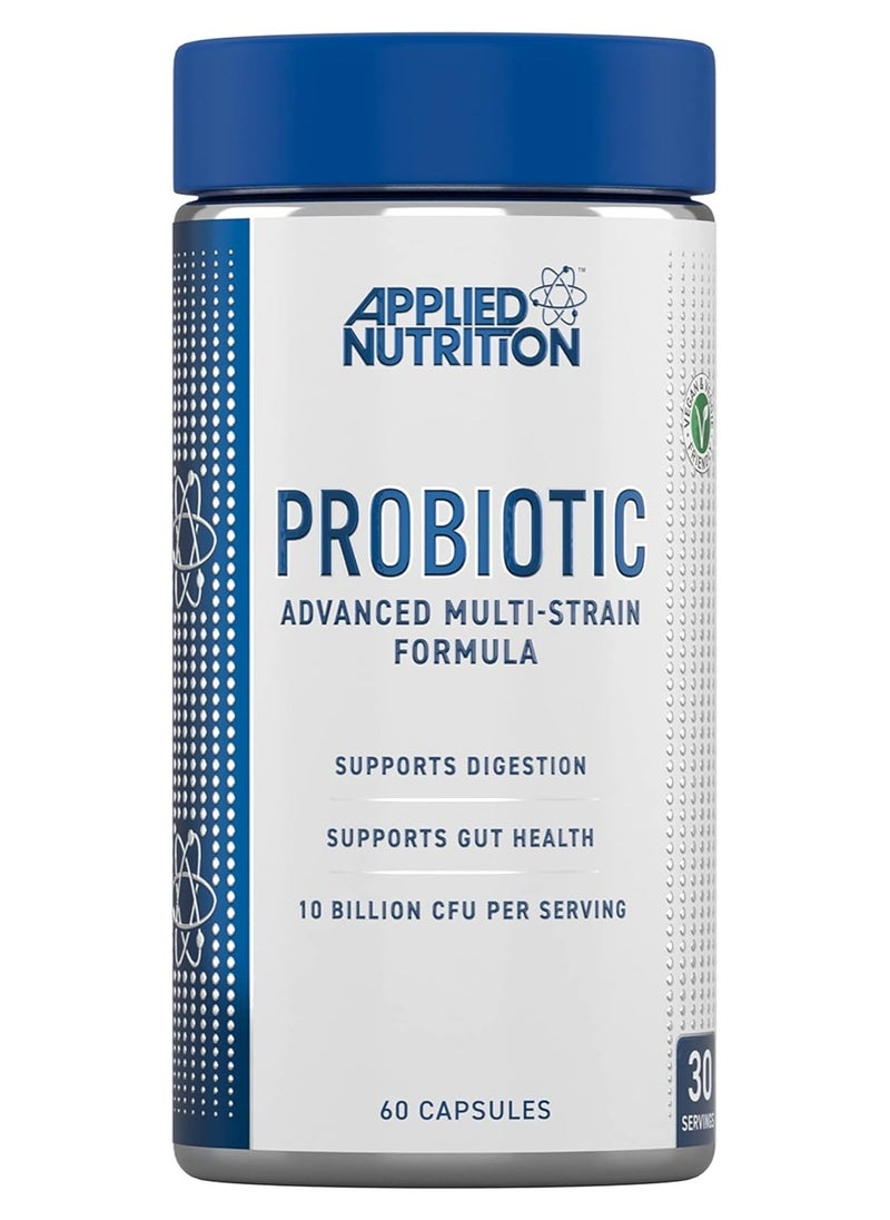 Probiotic Advance Multi-Strain Formula 60 Capsules 30 Serving