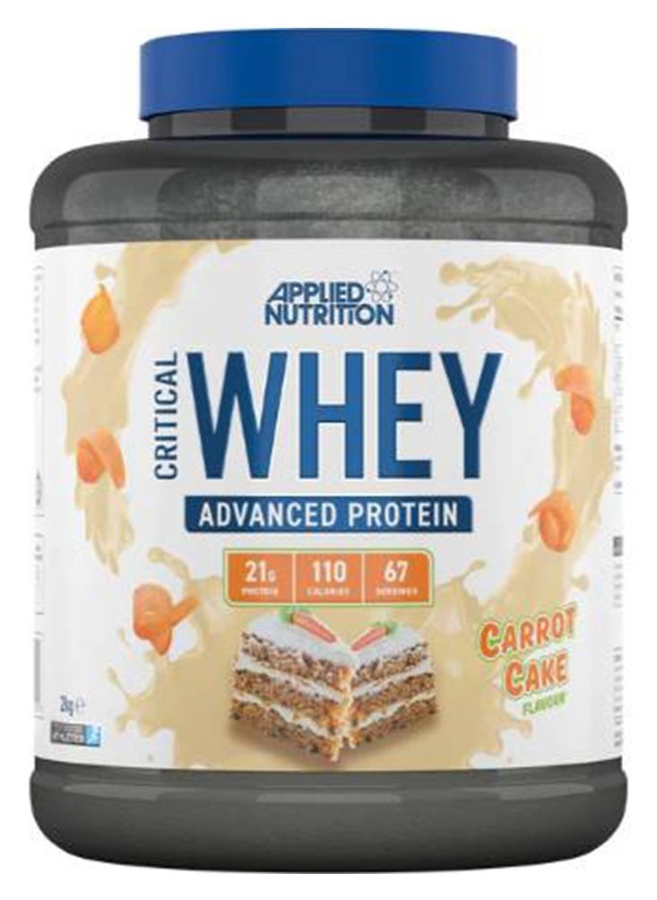 Applied Nutrition Critical Whey Protein Carrot Cake Flavor 67 Servings 2Kg