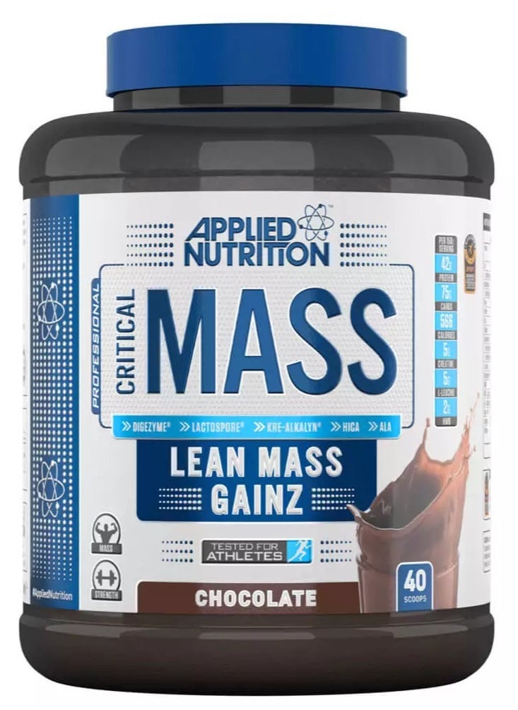 Applied Nutrition Critical Lean Mass Gainer 2.4Kg Chocolate 72 Servings