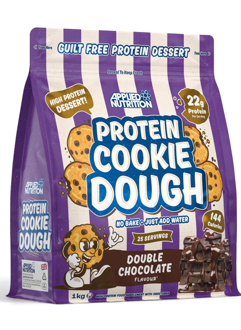 Protein Cookie Dough, Double Chocolate 1 kg