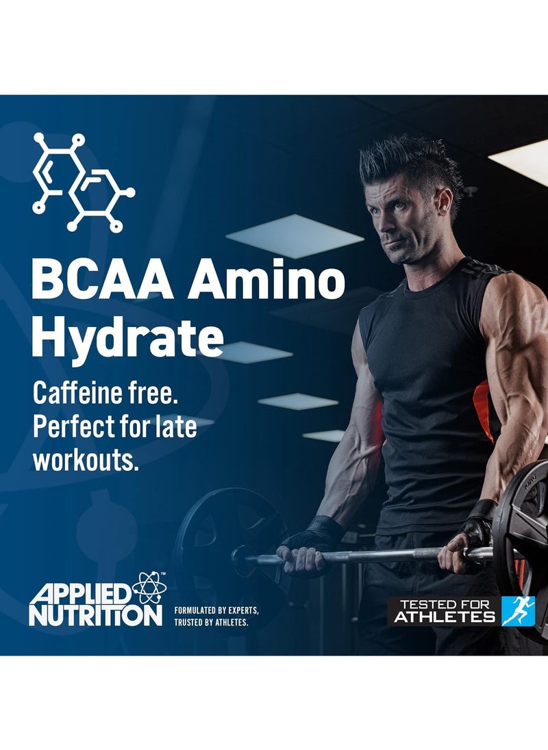 Applied Nutrition Bcaa Amino Hydrate Energy Drink Orange Burst Flavor 330Ml Pack Of 12