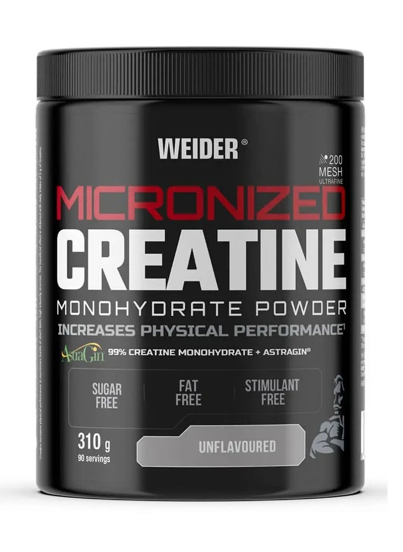 Weider MICRONIZED CREATINE MONOHYDRATE, 310g 90 Servings