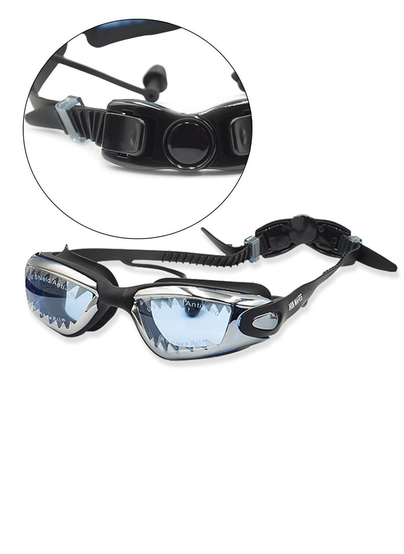 Swimming Goggles with BOX for Adults Anti fog and adjustable Swim Glass