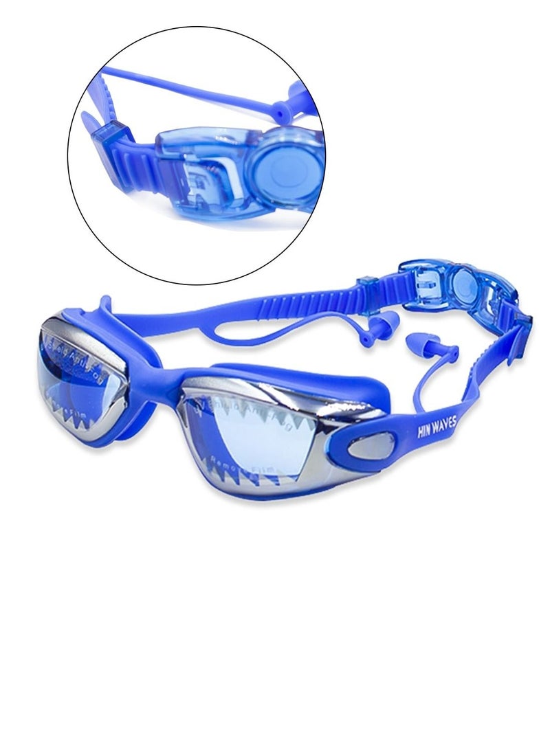 Swimming Goggles with BOX for Adults Anti fog and adjustable Swim Glass